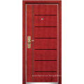 Puerta blindada de madera de acero (YF-G9041)